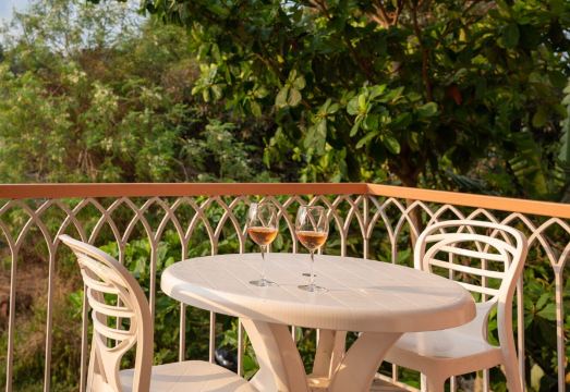 콜바 해변 근처 전경