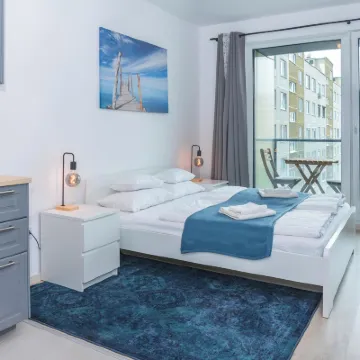 WaterFront City Apartments by UrbanRent Отели рядом с достопримечательностью «Руины древнего города Аквинк»