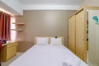 ห้องสตูดิโอที่ตั้งที่ดีและยอดเยี่ยม Margonda Residence 5 Apartment - ห้องครัว
