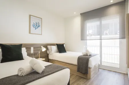 Sitges Group Calm Beach