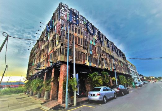 [M 부티크 호텔의 독특한 인테리어 사진]