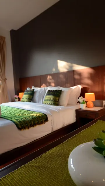 วิลล่าดีลักซ์ ห้ามสูบบุหรี่(เตียงควีนไซส์)