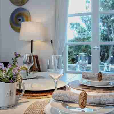 Manu Mykonos海灘別墅和平房 Dining/Meeting Rooms
