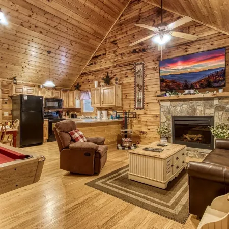 Little Slice of Heaven -1Br 1BA Close to Town and Resort Amenities Cabin