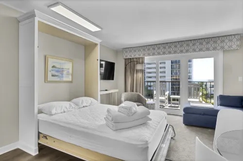Private Balcony and Modern Amenities - Charming Coastal Haven Hotels in Wrightsville Beach