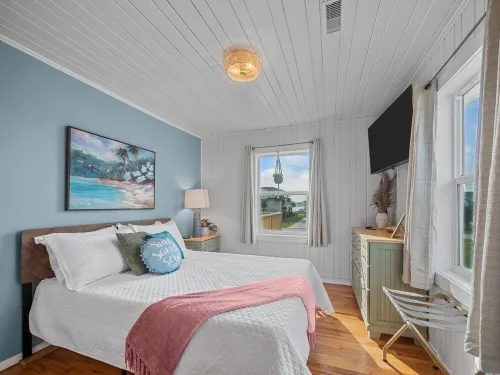 Water View House Topsail Beach with Golf Cart- Top Unit