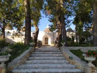 Trulli with pool