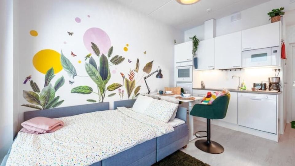 Cozy 1-bed super flat, 20 min to Helsinki/Airport