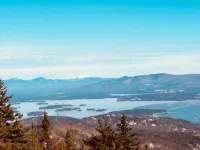 Amazing Lake & Mountain views Gunstock Ski Chalet.