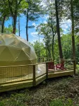 Cozy, Seasonal Geo-Dome with Heat/AC on Private Hiking paradise in Gunks. Hotels in Gardiner
