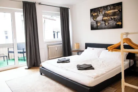 Me Living: Apartment - 10m balcony - city center Отели в г. Бад-Пирмонт