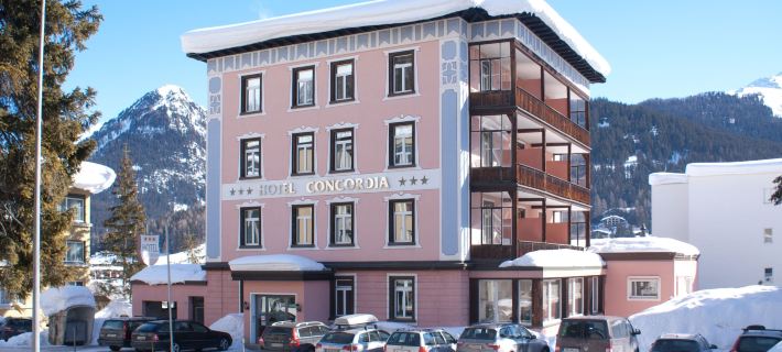 Hotel Concordia Отели в г. Давос