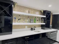 Designer suite with a Pool Table/Xbox/Arcade/Jumbo Jenga
