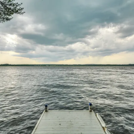 Private Dock on Messalonskee Lake: Cozy Cottage!