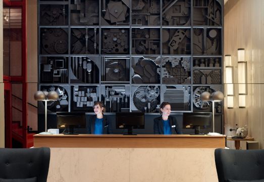 호텔 수영장 전경