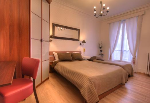 르 트웰브 호텔의 테라스 또는 정원