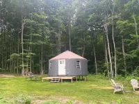 Luxury Yurt in charming Bellaire with Heat/AC