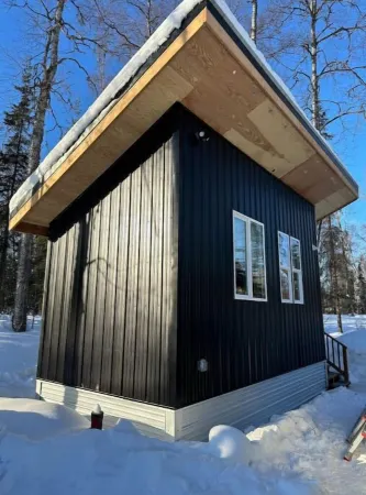 Talkeetna Tiny House Cabin Dragonfly Fire-pit/ski/bike/multi-use trails Отели в г. Матануска-Суситна