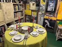 Charming baseball themed 2-story building with cable TV, wi-fi & stereo system.