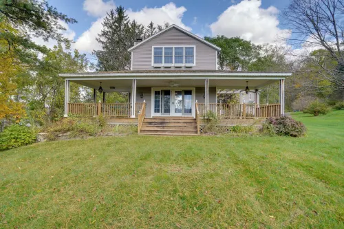 Historic New Lebanon Hideaway on 33 Private Acres! - 3-Star
