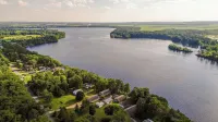 Charming Waterfront Cabin on Lake Wissota: Old Abe Trail, Boat, Swim, Fish, Golf