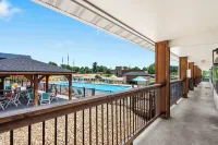 Poolside Near the Landing For 2