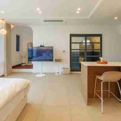Gyeongju The Moon Aurora Pool Villa Pension Rooms