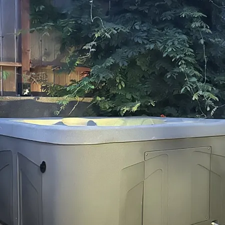 Chapel Hill/Durham Retreat; hot tub, massage chair, massaging shower.