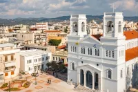 Charming 1-bedroom central apartment with WiFi, AC in relaxing Casa Bini Hotels in Pyrgos