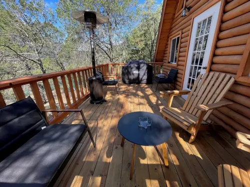 Encantadora Cabaña Alpina M3 con 2 recamaras en los Lirios