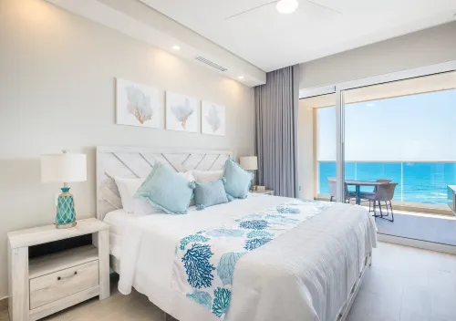 New 2 Bedroom Beach Front Condo @ Encantame Towers