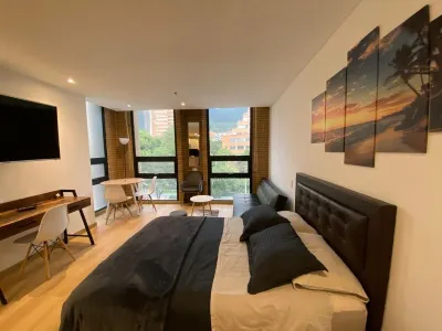 Perfect place to arrive in Bogotá Отели в г. Лос Мартирес