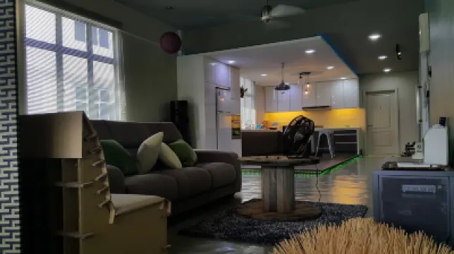 designer cozy spacious living hall and kitchen apartment Hotels near Bandar Bukit Raja