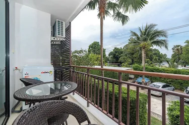 รูปภาพของอพาร์ตเมนต์ที่เป็นระเบียบใน โครงการเดอะ ไทเทิล 50 เมตรถึงชายหาด ซี155