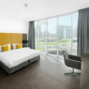 Emirates Sports Hotel Apartments, Dubai Sports City Отели рядом с достопримечательностью «Комплекс Дубай-Студио-Сити»