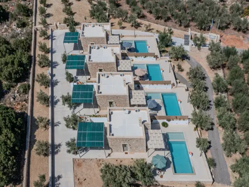 Villa in Melidoni with Private Pool & Views - 3-Star