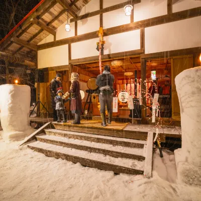 Yakinoyu Ryokan Okuhida Onsen Spectacular views Hotels near Tashiro Bridge