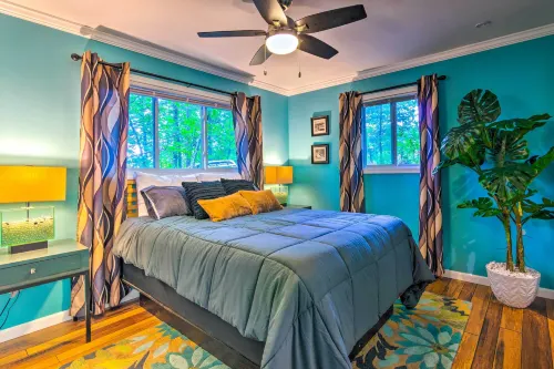 Mtn-View Gem in Lake Lure w/ Game Room & Fire Pit - Kæledyr tilladt