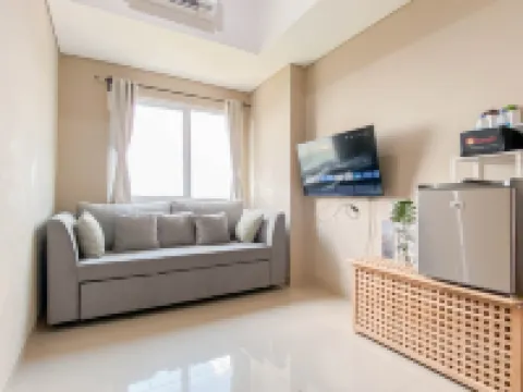 Modern Look 1BR Apartment Royal Sentul Park By Travelio