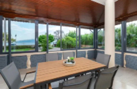 Villa Psani Beachfront Escape With Garden