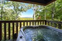 Great View! Pool Table,Hot Tub,Privacy,Fireplace - Romantic