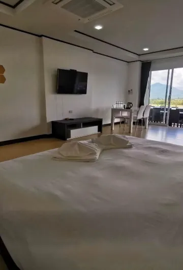 ห้องดีลักซ์สำหรับครอบครัวพร้อมวิวภูเขา
