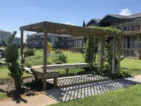 2 bedroom 2 bathroom condo at Sea Isle Village with beach access and gulf view.