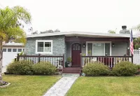 Getaway Beach Bungalow Carlsbad Village Family & Pet Friendly, 1 Block To Beach