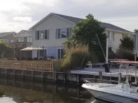One Block to Beach, Sleeps 23 People, No Steps to Enter, Waterfront Decks Hotels in South Bethany