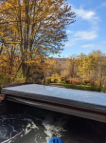 Retreat of falling waters