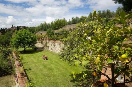 PANORAMA ON CHIANTI BEAUTIFUL HOUSE FOR FAMILIES with garden and POOL wi fi free