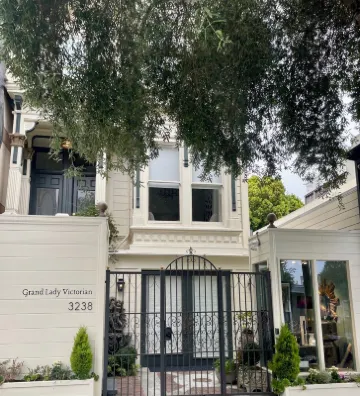 Pacific Heights Grand Victorian Top Floor Kitchen