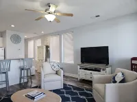 Water view condo overlooking Marina, with private deck