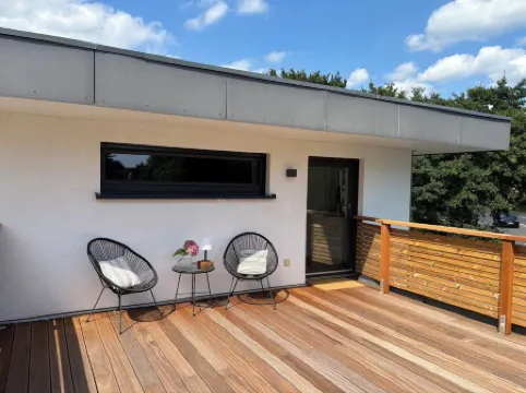 Beautiful apartment on the edge of the Teutoburg Forest, 100 sqm, large roof terrace